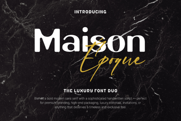 Reviewing Maison Époque Duo for Brand Identity